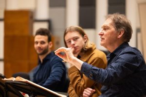 Onder leiding van dirigent Rob Vermeulen en zijn studenten koordirectie